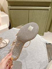 Kitlife Rene Caovilla Floriane Sandals Beige 95mm - 2