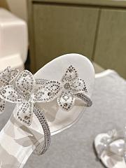 Kitlife Rene Caovilla Floriane Sandals White 95mm - 6