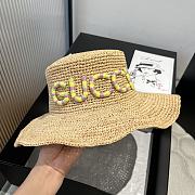 Kitlife Gucci GG Raffia Hat - 1