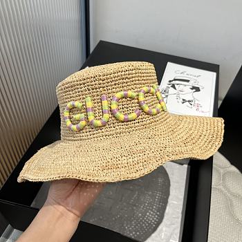 Kitlife Gucci GG Raffia Hat