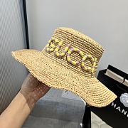 Kitlife Gucci GG Raffia Hat - 6