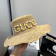 Kitlife Gucci GG Raffia Hat - 5