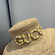 Kitlife Gucci GG Raffia Hat - 3