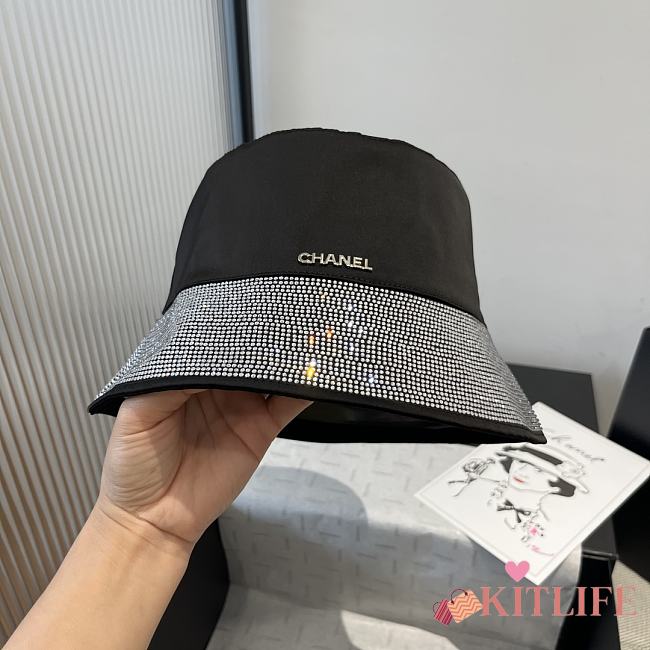 Kitlife Chanel Bucket Hat Black - 1