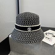 Kitlife Chanel Straw Hat Black - 1