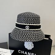 Kitlife Chanel Straw Hat Black - 6