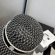 Kitlife Chanel Straw Hat Black - 3