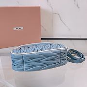 Kitlife Miu Miu Wander Bag Blue 5BC125 23x13x7cm - 2