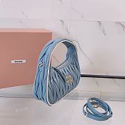 Kitlife Miu Miu Wander Bag Blue 5BC125 23x13x7cm - 3