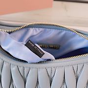 Kitlife Miu Miu Wander Bag Blue 5BC125 23x13x7cm - 6
