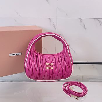 Kitlife Miu Miu Wander Bag Pink 5BC125 23x13x7cm