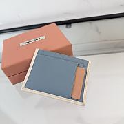 Kitlife Miu Miu Card Holder Blue 5MC076 8x10.5cm - 4