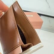 Kitlife Miu Miu Card Holder Brown 5MC076 8x10.5cm - 6