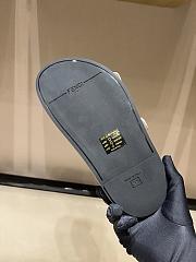 Kitlife Fendi Feel FF Baguette Fabric Sandals Grey  - 4