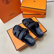 Kitlife Hermes Chypre Sandals Full Black - 3