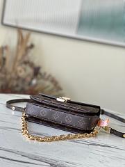 Kitlife Louis Vuitton Pochette Métis East West Brown Monogram M46279 21.5x13.5x6cm - 5