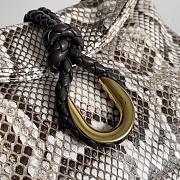 Kitlife Bottega Veneta Liberta Bag Python Leather 27x16x6cm - 6