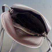 Kitlife Bottega Veneta Small Liberta Bag Dark Brown 806030 27.5x16x6cm - 6