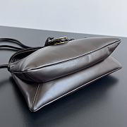 Kitlife Bottega Veneta Small Liberta Bag Dark Brown 806030 27.5x16x6cm - 2