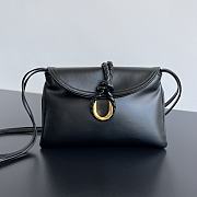 Kitlife Bottega Veneta Small Liberta Bag Black 806030 27.5x16x6cm  - 1