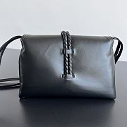 Kitlife Bottega Veneta Small Liberta Bag Black 806030 27.5x16x6cm  - 4