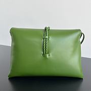 Kitlife Bottega Veneta Small Liberta Bag Green 806030 27.5x16x6cm - 2