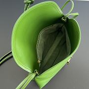 Kitlife Bottega Veneta Small Liberta Bag Green 806030 27.5x16x6cm - 3