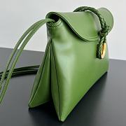 Kitlife Bottega Veneta Small Liberta Bag Green 806030 27.5x16x6cm - 6
