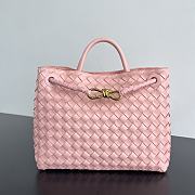 Kitlife Bottega Veneta Andiamo Bag Pink 743572 32.5x24x12cm - 1