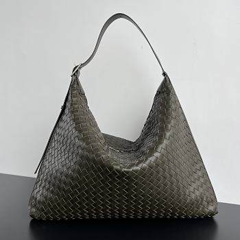 Kitlife Bottega Veneta Large Traveler Bag Green Olive 806976 58x46x10cm