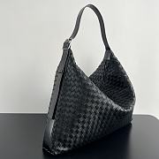 Kitlife Bottega Veneta Large Traveler Bag Black 806976 58x46x10cm - 5
