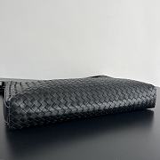 Kitlife Bottega Veneta Large Traveler Bag Black 806976 58x46x10cm - 3