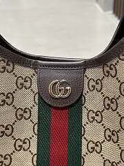 Kitlife Gucci Giglio Large Tote Bag Beige & Brown GG Canvas 853971 60x47x16cm - 5