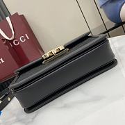 Kitlife Gucci Go Shoulder Bag Black GG Canvas 826761 21.5x14x9cm - 5