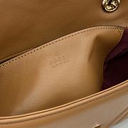 Kitlife Gucci GG Marmont Shoulder Bag Brown 826761 21.5x14x9cm  - 5