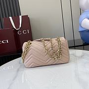 Kitlife Gucci GG Marmont Shoulder Bag Light Pink 826761 21.5x14x9cm - 3