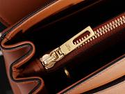 Kitlife C­eli­ne Small Classique 16 Bag Smooth Calfskin Shoulder Bag Brown 197983 23x19x10.5cm - 6