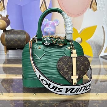 Kitlife Louis Vuitton Nano Alma Bag Green M14339 18x12x8cm