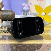 Kitlife Louis Vuitton Nano Alma Bag Black M14339 18x12x8cm - 3