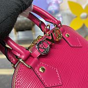 Kitlife Louis Vuitton Nano Alma Bag Pink M14339 18x12x8cm - 5