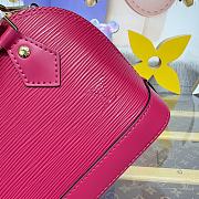 Kitlife Louis Vuitton Nano Alma Bag Pink M14339 18x12x8cm - 2
