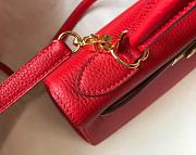 Kitlife Hermes Kelly Epsom Bag Red 32cm - 4