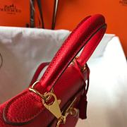 Kitlife Hermes Kelly Epsom Bag Red 32cm - 3