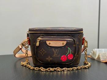 Kitlife Louis Vuitton x TM Mini Bumbag With Cherry M13449 17x12x9.5cm