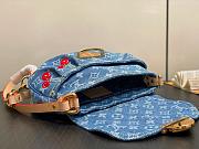 Kitlife Louis Vuitton x TM Sunset Bag With Cherry Blue Denim Monogram M13680 27x18x3cm - 5