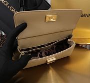 Kitlife Dolce & Gabbana Beige Leather Sicily Bag 18x11x6cm - 6