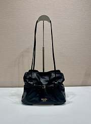Kitlife Prada Cloud Bag Black 1BG586 25x17.5x11.5cm - 1