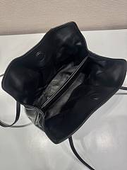 Kitlife Prada Cloud Bag Black 1BG586 25x17.5x11.5cm - 6