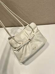 Kitlife Prada Cloud Bag White 1BG586 25x17.5x11.5cm - 5