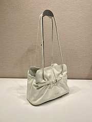 Kitlife Prada Cloud Bag White 1BG586 25x17.5x11.5cm - 4